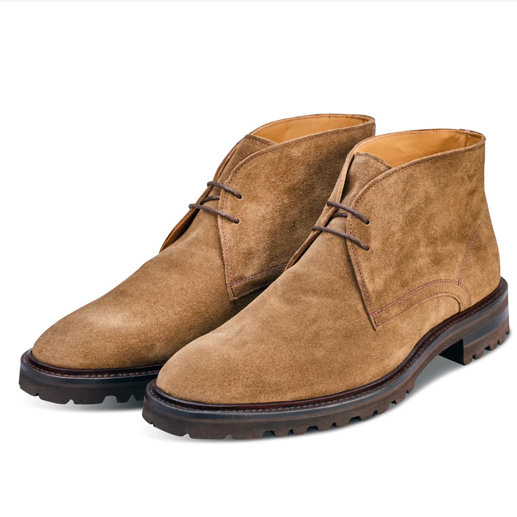 Nib John White Northampton Osborne Antelope Suede Chukka Boots